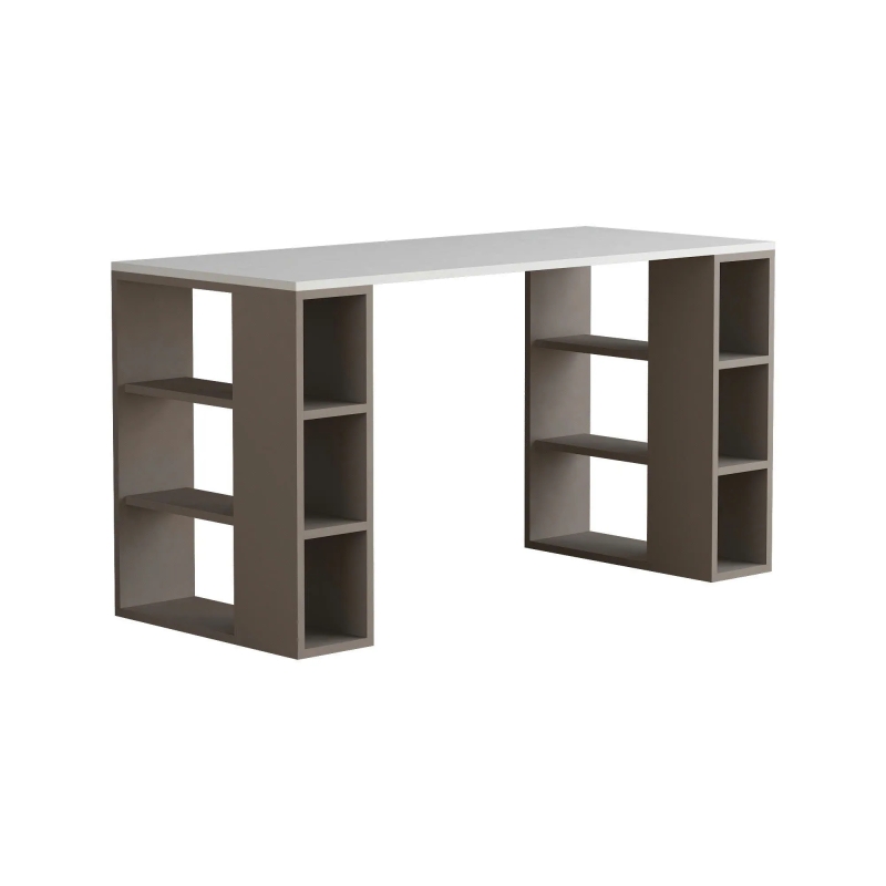 Bàn Làm Việc Gỗ Kèm Kệ Sách Hiện Đại - BG69
