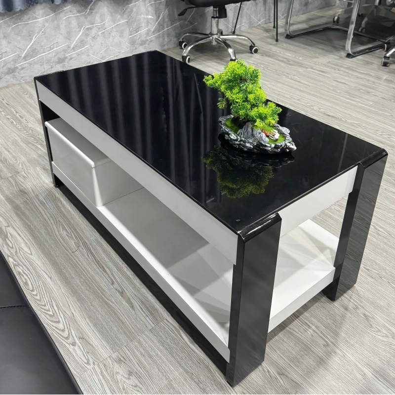 Bàn Trà Sofa Mặt Đá Có Hộc Kéo Hiện Đại - BT28
