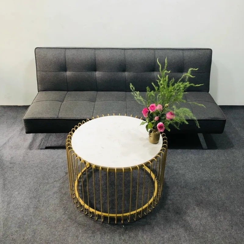 Bàn Trà Sofa Khung Sắt Lồng Chim - BT3