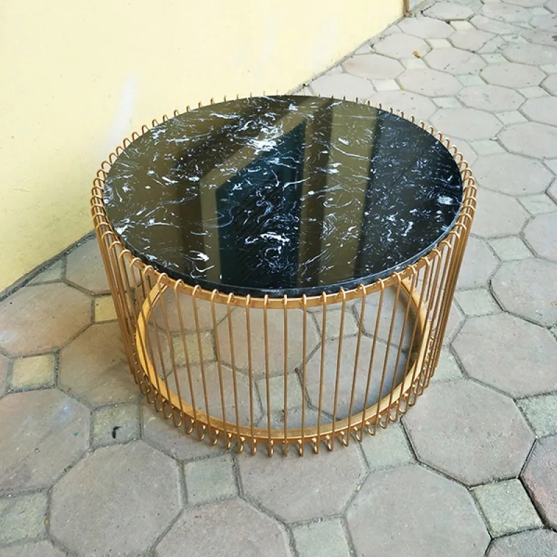 Bàn Trà Sofa Khung Sắt Lồng Chim - BT3