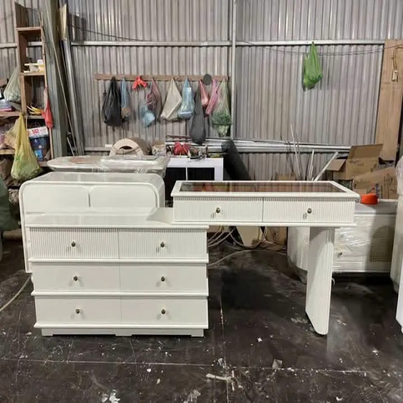 Bàn Trang Điểm Cao Cấp Kèm Tủ Lưu Trữ Rộng Rãi - BTD32