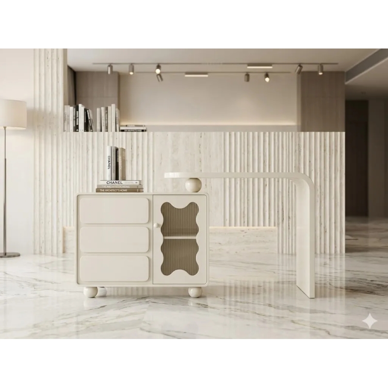 Bàn Trang Điểm Mini Thiết Kế Sang Trọng Cho Phòng Ngủ Hiện Đại - BTD44