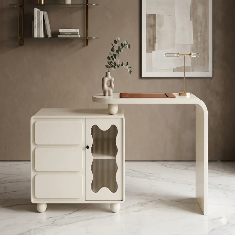 Bàn Trang Điểm Mini Thiết Kế Sang Trọng Cho Phòng Ngủ Hiện Đại - BTD44