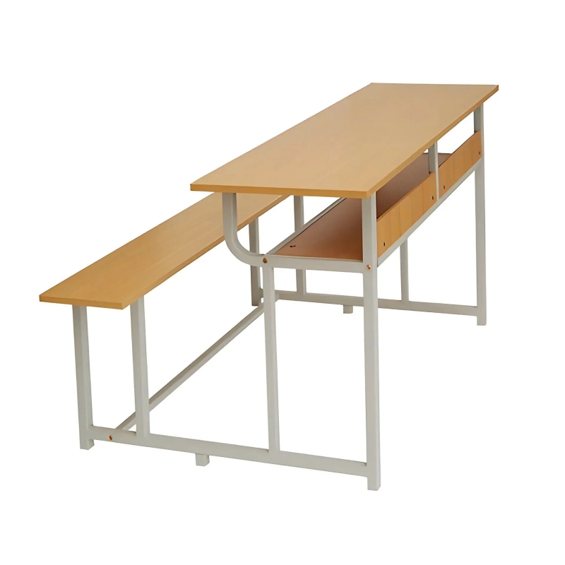 Bàn Ghế Học Sinh Gắn Liền Không Tựa Giá Rẻ - BGHS29