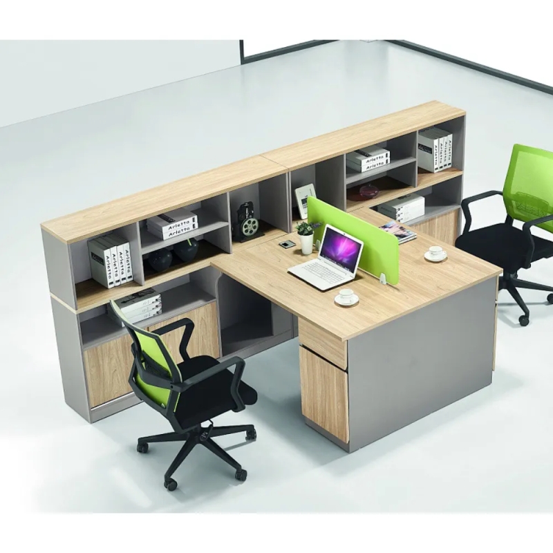 Cụm Bàn Làm Việc Có Kệ Tủ Hiện Đại - BC38