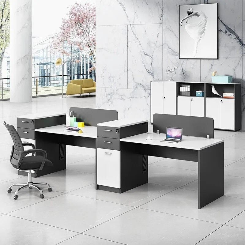 Cụm Bàn Làm Việc Gỗ Công Nghiệp Cao Cấp - BC37