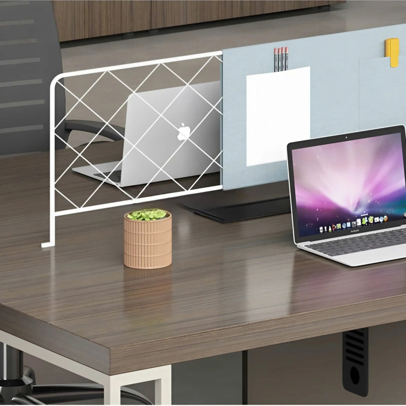 Cụm Bàn Làm Việc 2 Người Chân Sắt Khung Vuông Chắc Chắn - BC117