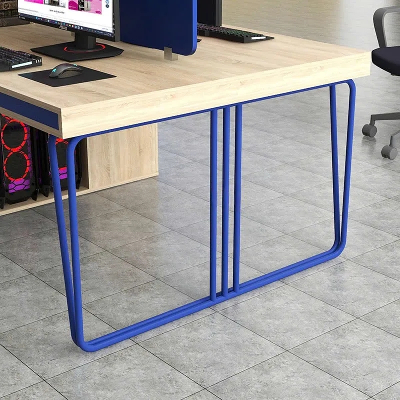  Cụm Bàn Làm Việc 4 Người Phối Màu Độc Lạ Cho Văn Phòng Trẻ - BC140