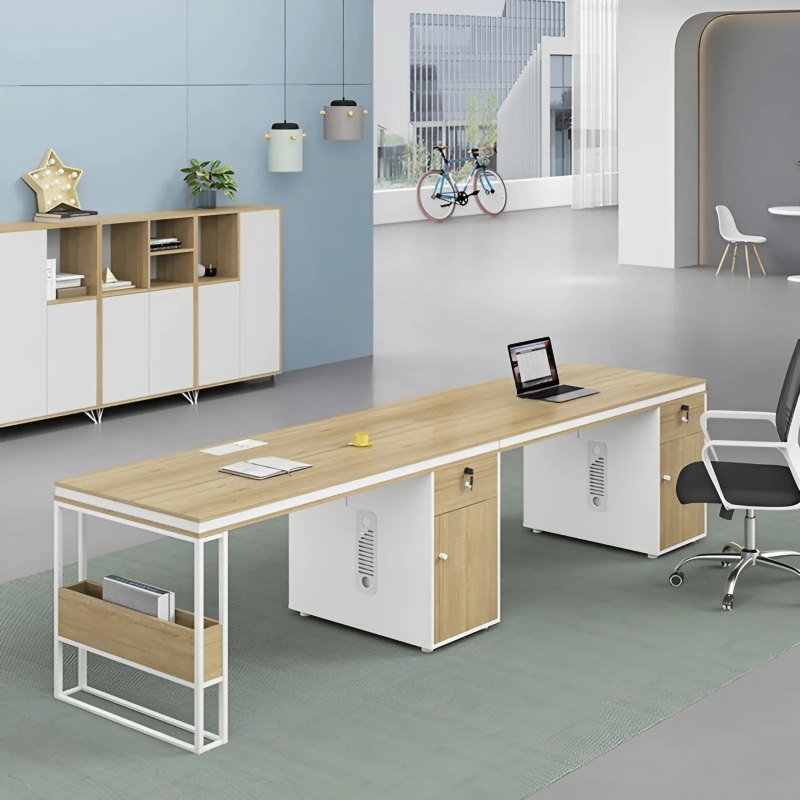 Cụm Bàn Làm Việc Đôi Thiết Kế Tinh Tế Giá Rẻ - BC116