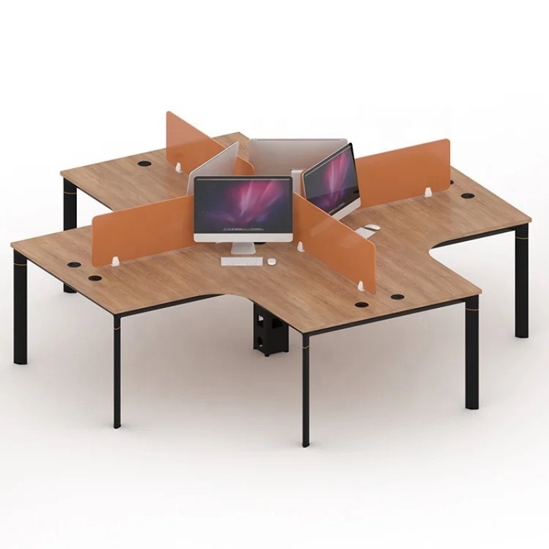 Cụm Bàn Làm Việc Vách Ngăn 4 Người - BC53