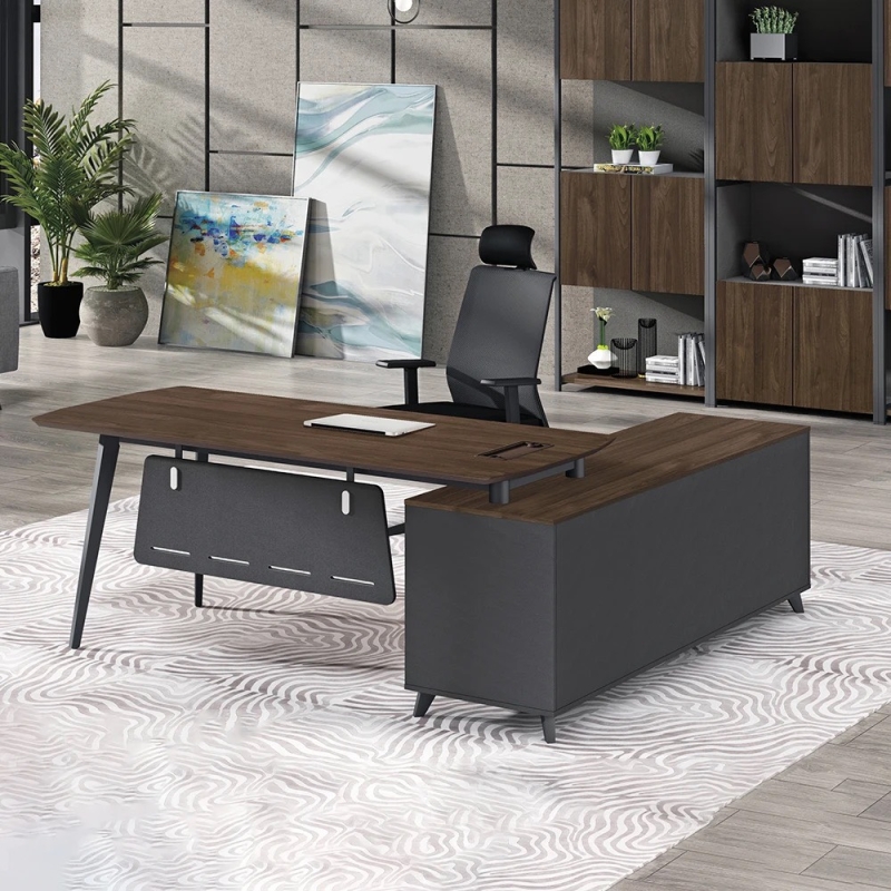 Bàn Giám Đốc Góc L Sang Trọng - BGĐ22