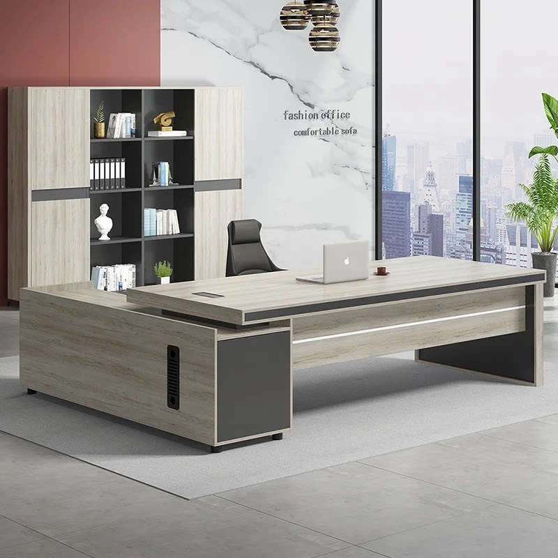 Bàn Giám Đốc Sang Trọng Góc L Đẹp - BGĐ40