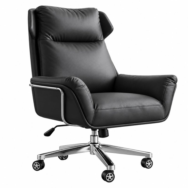 Ghế Giám Đốc Bọc Da PU Cao Cấp Đệm Dày Và Êm - GGD66
