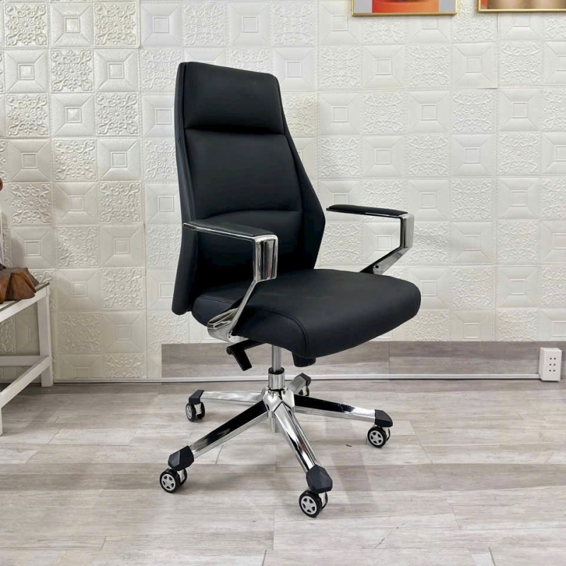 Ghế Giám Đốc Bọc Da Chân Xoay Bền Bỉ - GGĐ2