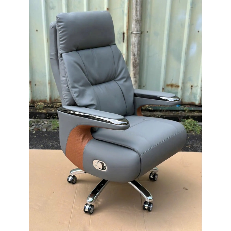 Ghế Giám Đốc Da PU Ngả Điện Có Massage Sang Trọng Hiện Đại - GGD85
