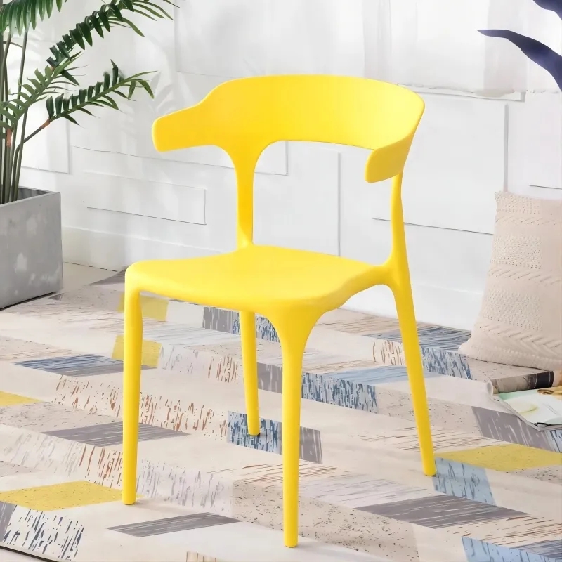 Ghế Cafe Nhựa Đúc Nhiều Màu Hiện Đại - CF63