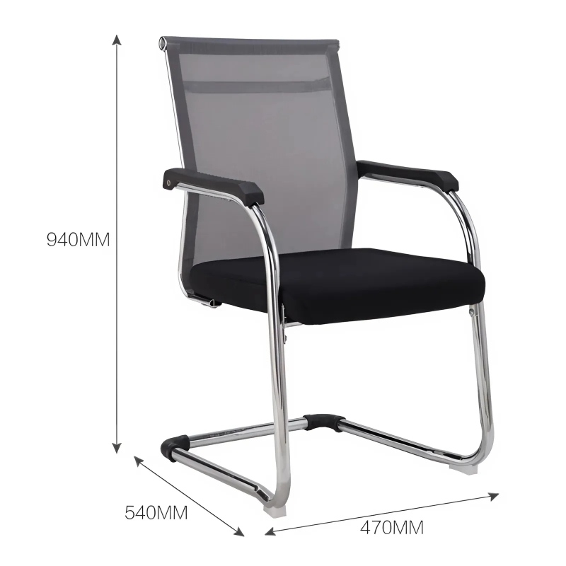 Ghế Phòng Họp Chân Nhún Lưng Trung - GQ31