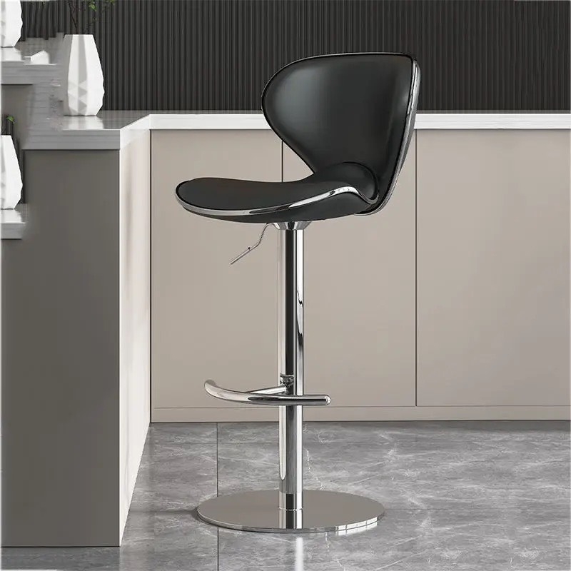 Ghế Bar Cánh Bướm Chân Sắt Trụ Nâng Hạ - QB4