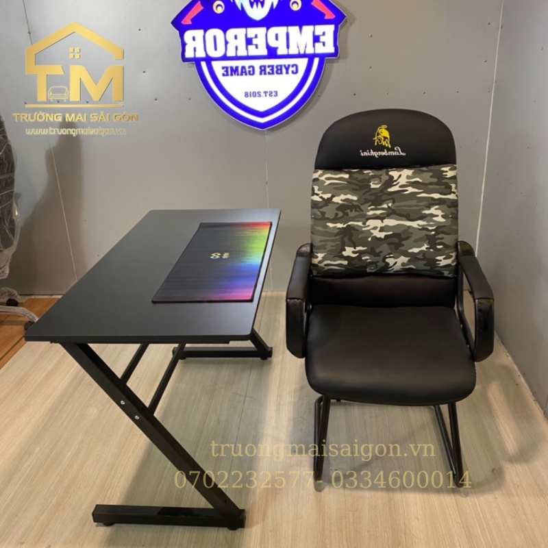 Ghế Gaming Chân Quỳ Nhún - GM4