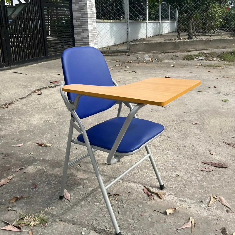 Ghế Xếp Có Bảng Viết Chân Cố Định - GXEP1