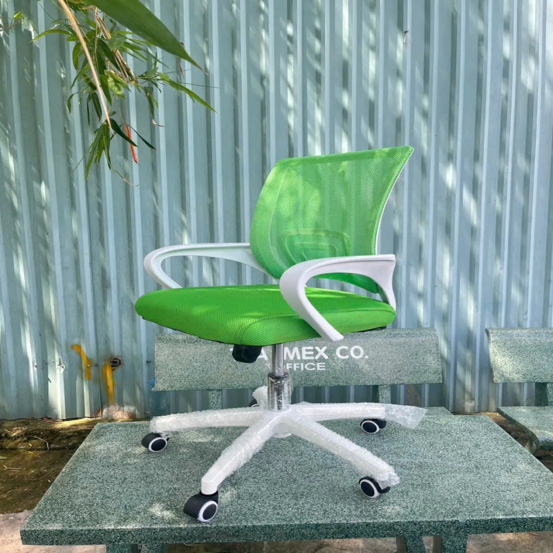 Ghế Xoay Văn Phòng Chân Nhựa Cao Cấp Thiết Kế Hiện Đại - GX106