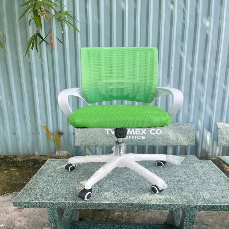 Ghế Xoay Văn Phòng Chân Nhựa Cao Cấp Thiết Kế Hiện Đại - GX106