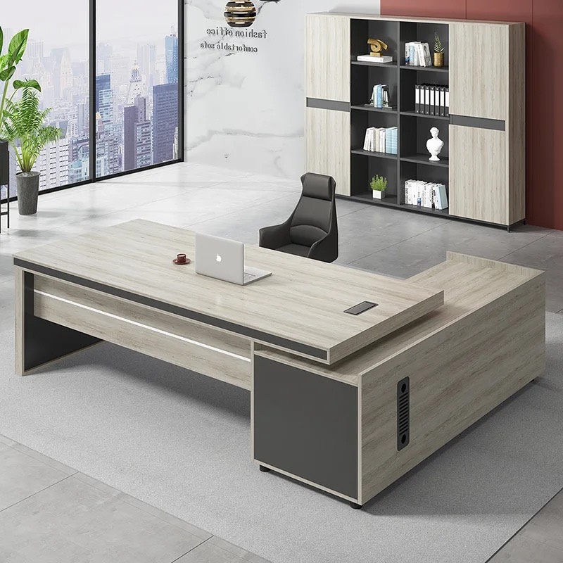 Bàn Giám Đốc Sang Trọng Góc L Đẹp - BGĐ40