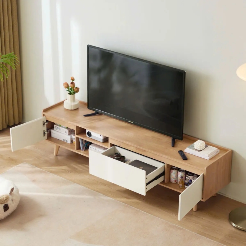 Kệ Tivi Gỗ MDF Thiết Kế Đa Năng - KTV8