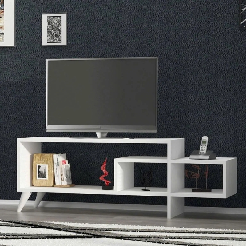  Kệ Tivi Gỗ Thiết Kế Lệch Cực Chất - KTV32