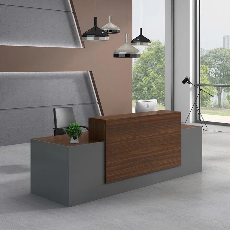 Quầy Lễ Tân Cao Cấp Thiết Kế Đẹp - LT20