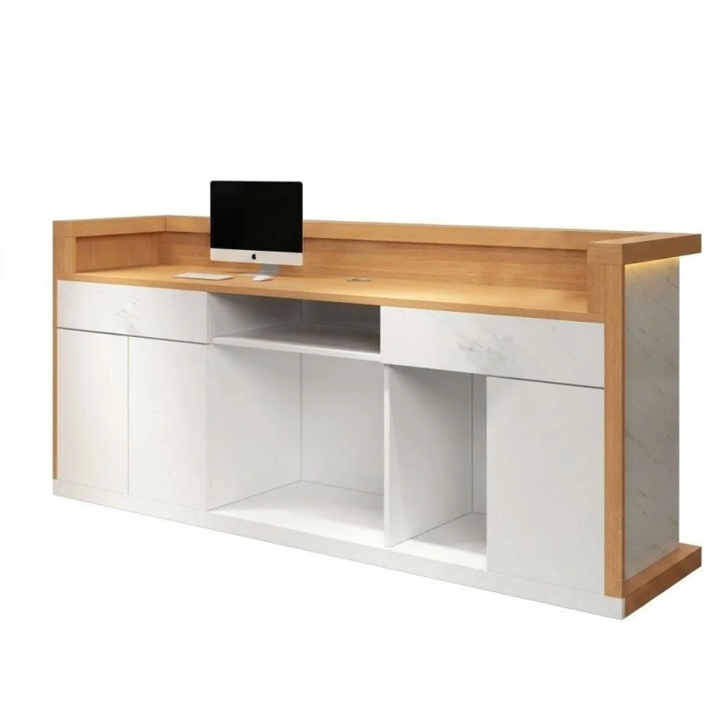 Quầy Lễ Tân Đón Khách Sang Trọng - LT49