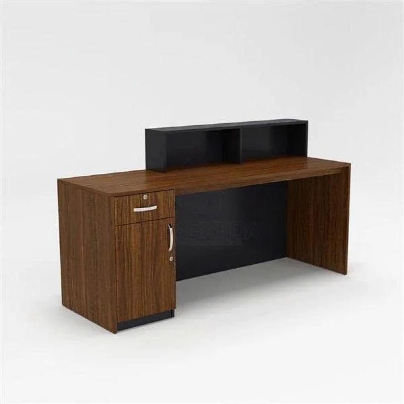Quầy Lễ Tân Gỗ Hiện Đại Sang Trọng - LT14