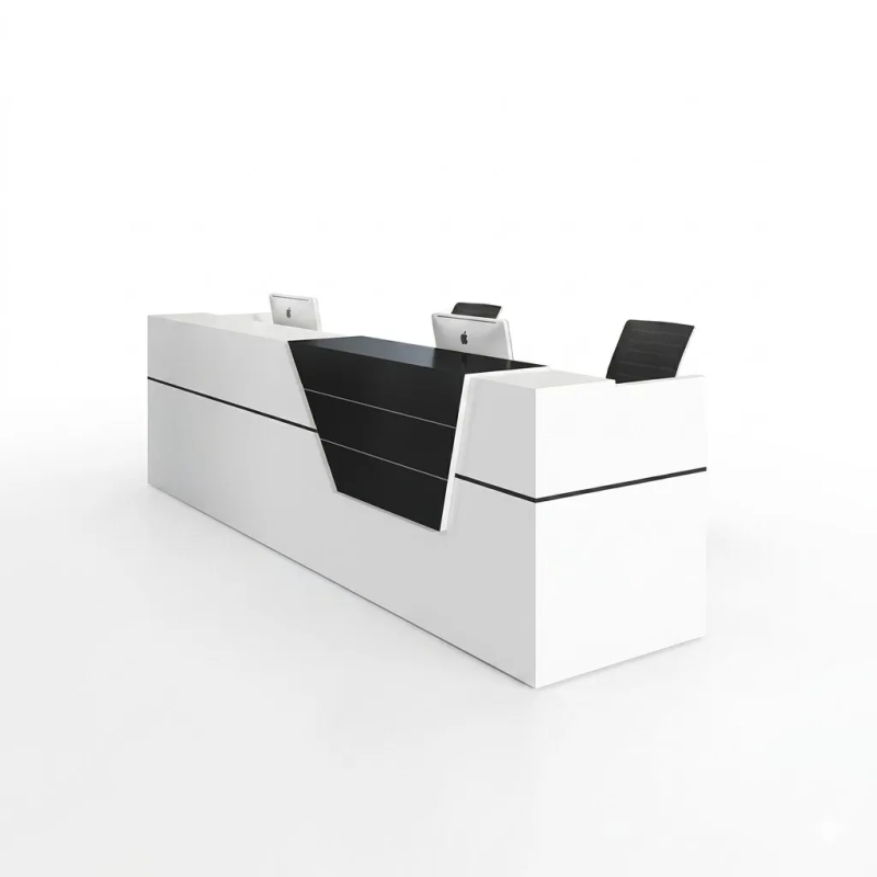 Quầy Lễ Tân Phong Cách Tối Giản Sang Trọng - LT17