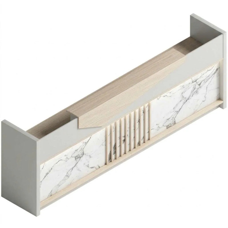 Quầy Lễ Tân Vân Đá Đẳng Cấp - LT51