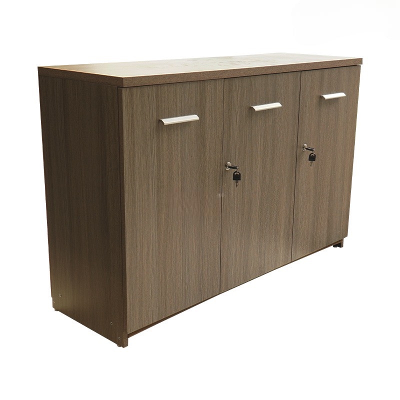 Tủ Tài Liệu Gỗ Dáng Thấp 3 Cánh - THS153