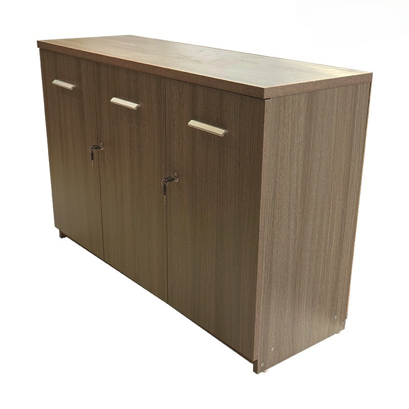 Tủ Tài Liệu Gỗ Dáng Thấp 3 Cánh - THS153
