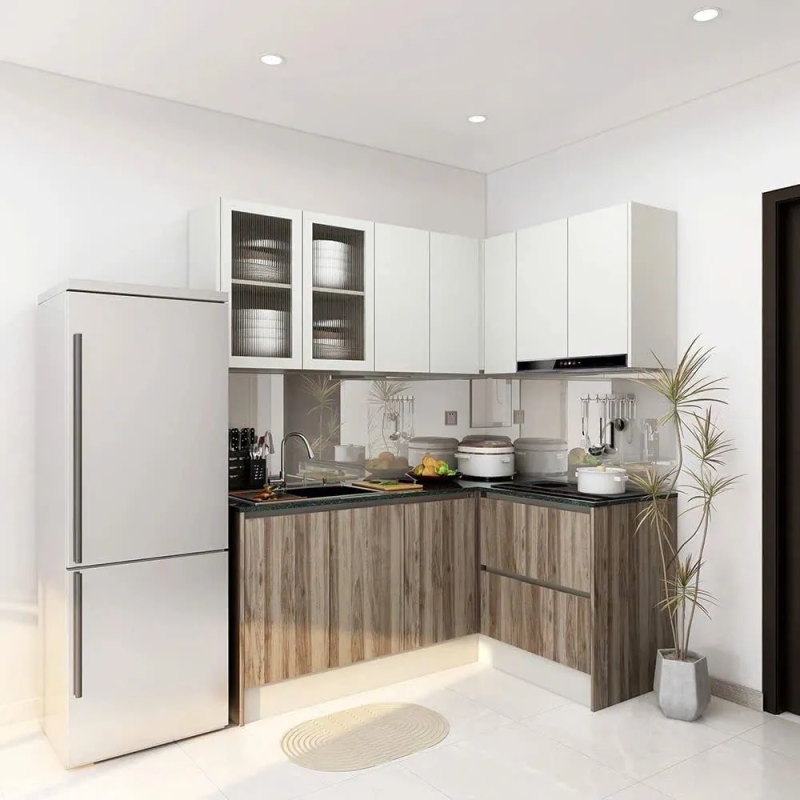 Tủ Bếp Dành Cho Căn Hộ Sang Trọng - TB06