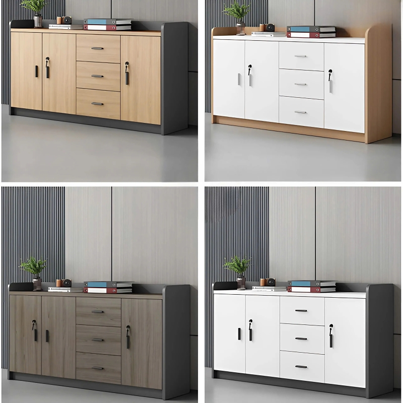 Tủ Tài Liệu 2 Cánh 3 Ngăn Tiện Lợi 1m2 - THS63