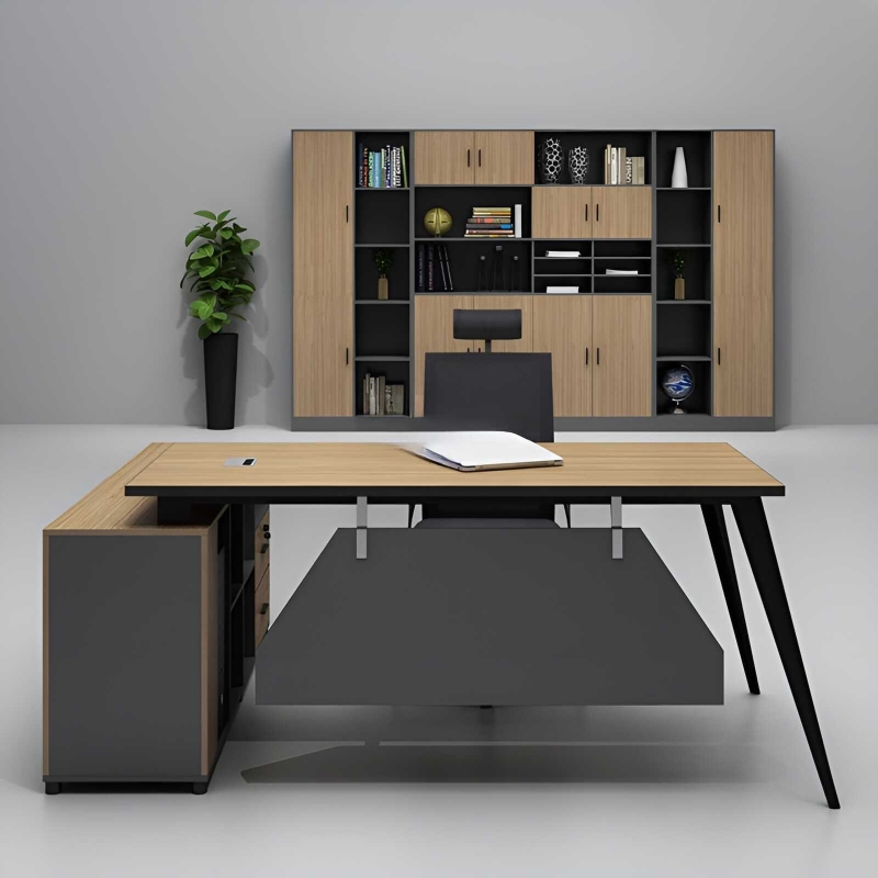 Tủ Tài Liệu Gỗ MDF Hiện Đại Giá Rẻ - THS26