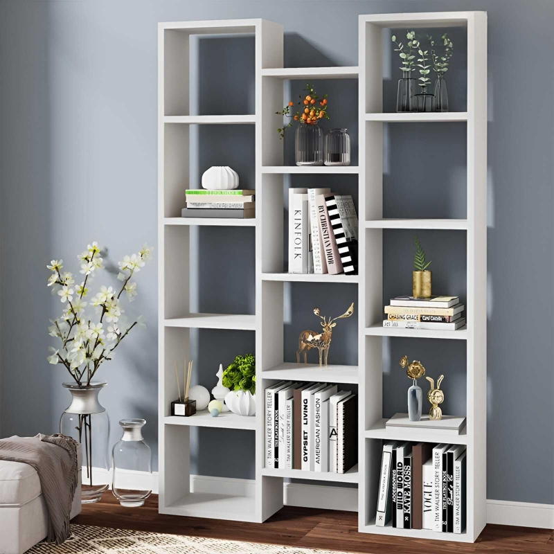Tủ Văn Phòng Kệ Sách Nhiều Ô Đứng  - THS119