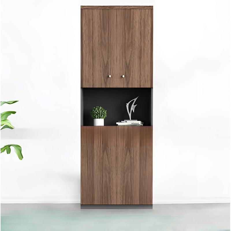 Tủ Tài Liệu Gỗ Dáng Đứng 4 Cánh - THS20