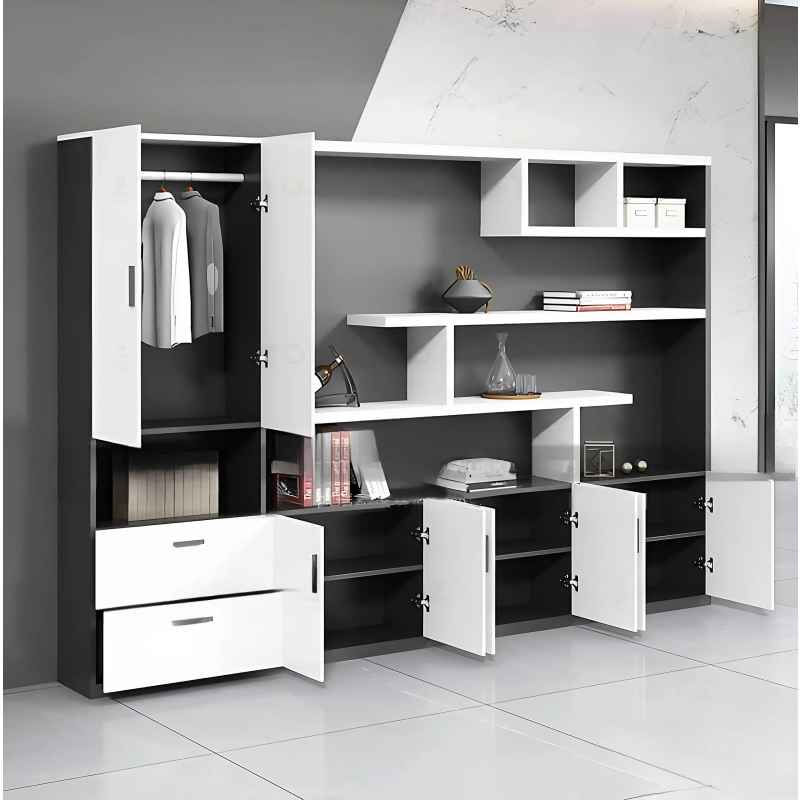 Tủ Tài Liệu Gỗ Thiết Kế Kệ Tiện Nghi - THS280