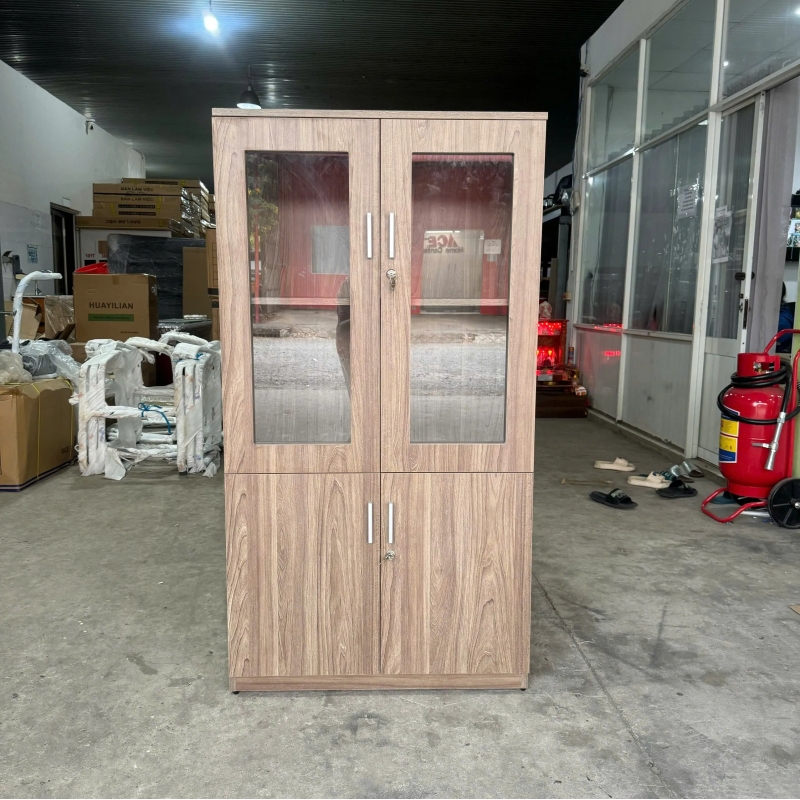 Tủ Tài Liệu Văn Phòng 2 Cánh 1m5 - THS1