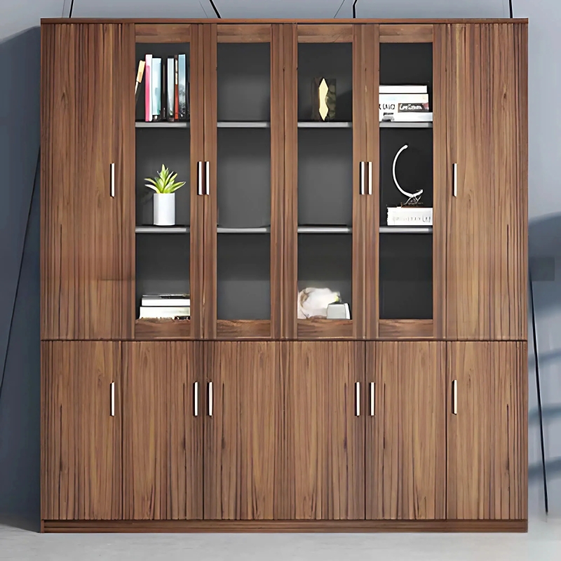 Tủ Tài Liệu Gỗ 6 Cánh Phòng Lãnh Đạo - THS23