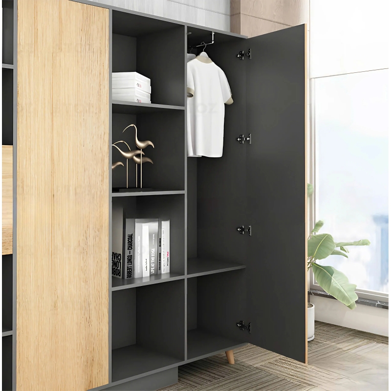 Tủ Tài Liệu Gỗ Phòng Chủ Tịch Thanh Lịch - THS278