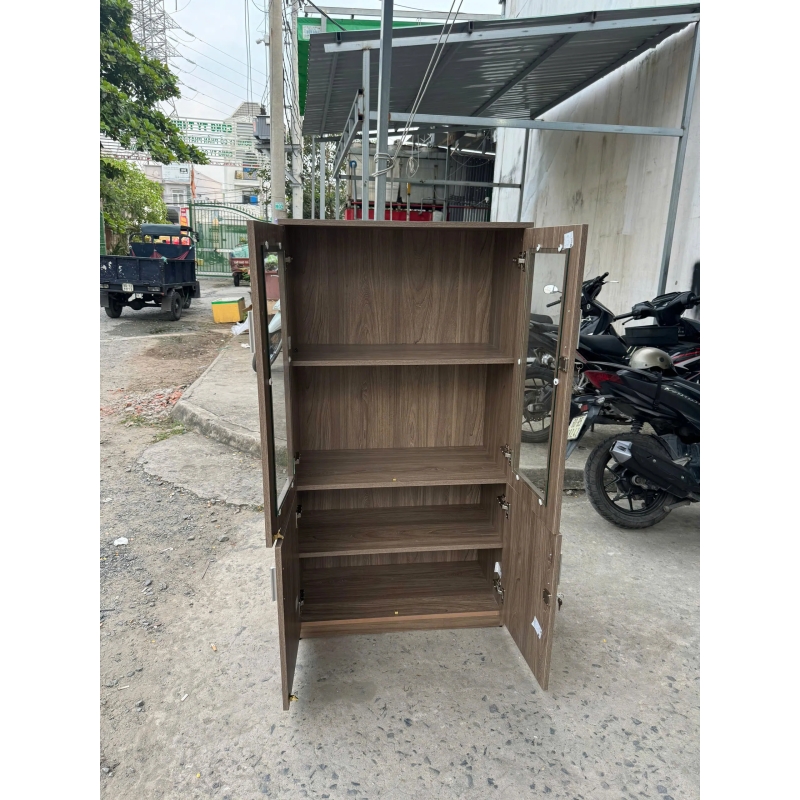 Tủ Tài Liệu Văn Phòng 2 Cánh 1m5 - THS1