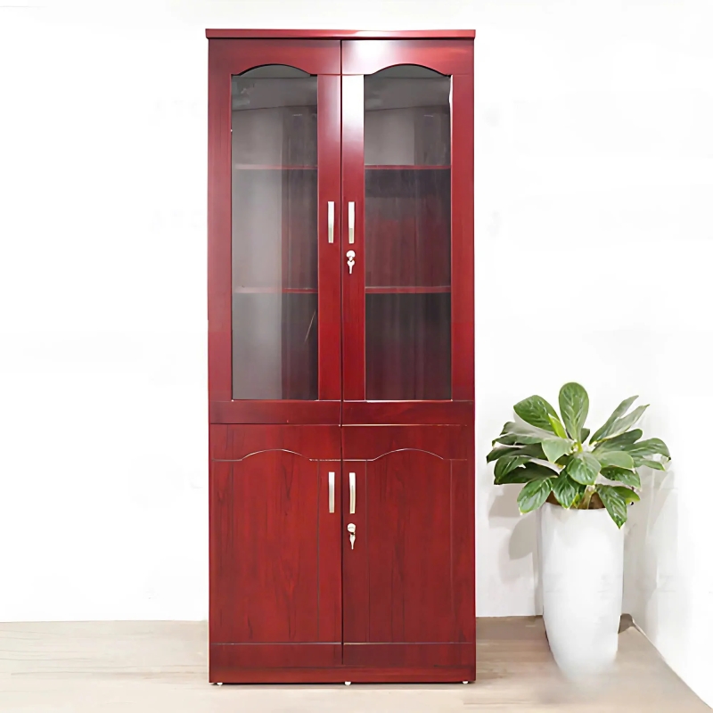Tủ Tài Liệu 2 Cánh Màu Sơn PU - THS8
