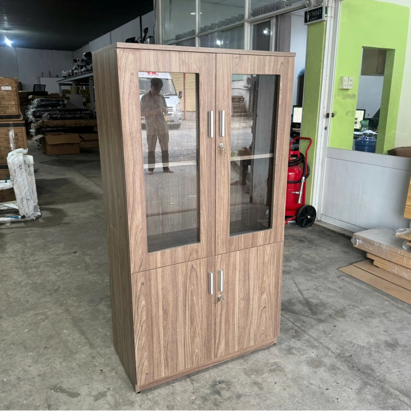 Tủ Tài Liệu Văn Phòng 2 Cánh 1m5 - THS1
