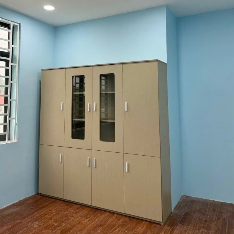 Tủ Tài Liệu Gỗ 4 Cánh Đa Năng - THS256
