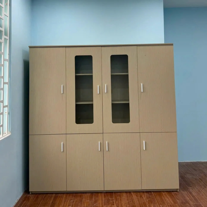 Tủ Tài Liệu Gỗ 4 Cánh Đa Năng - THS256